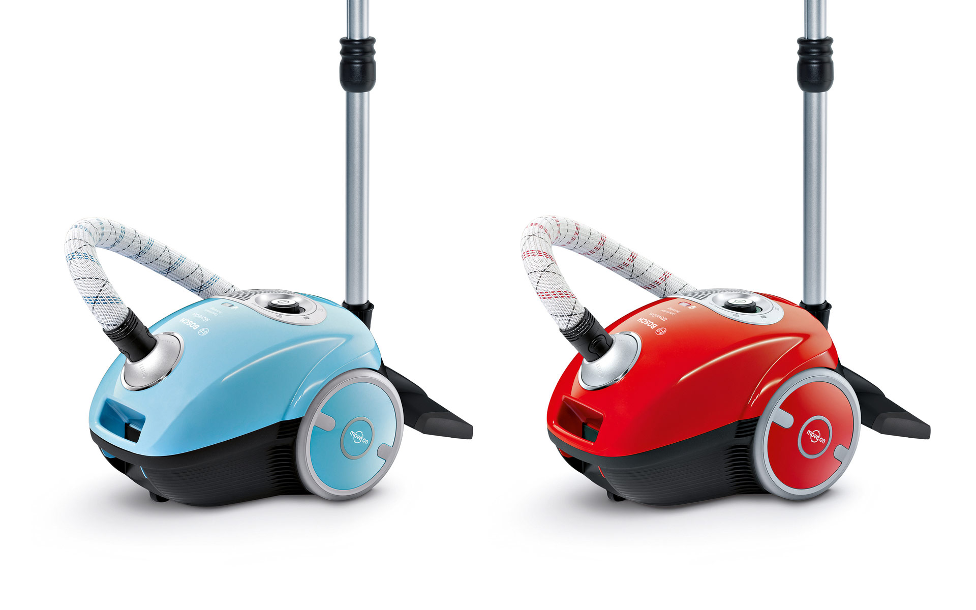 Bosch BGL35 Move: blue and red models