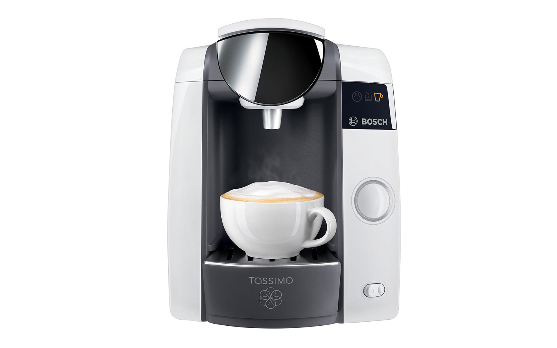 Bosch TASSIMO TAS43: white and gray model