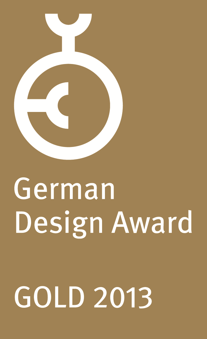 German Design Gold Award label