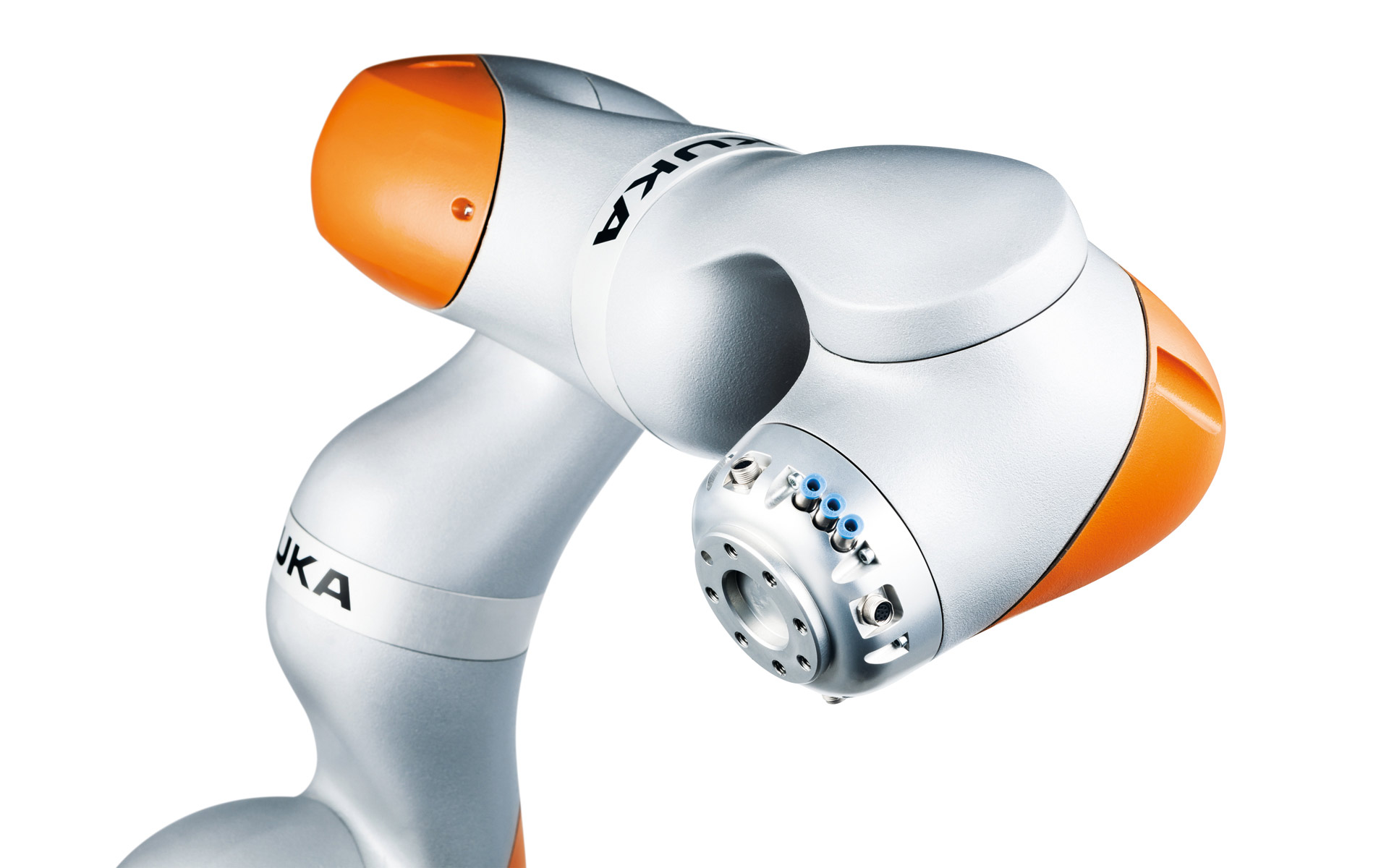 KUKA LBR iiwa: close-up of head